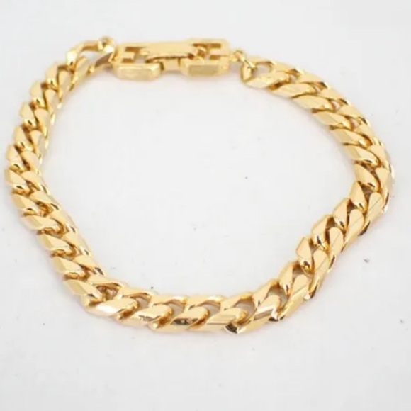 Givenchy Vintage Gold Chain Bracelet - Picture 1 of 1